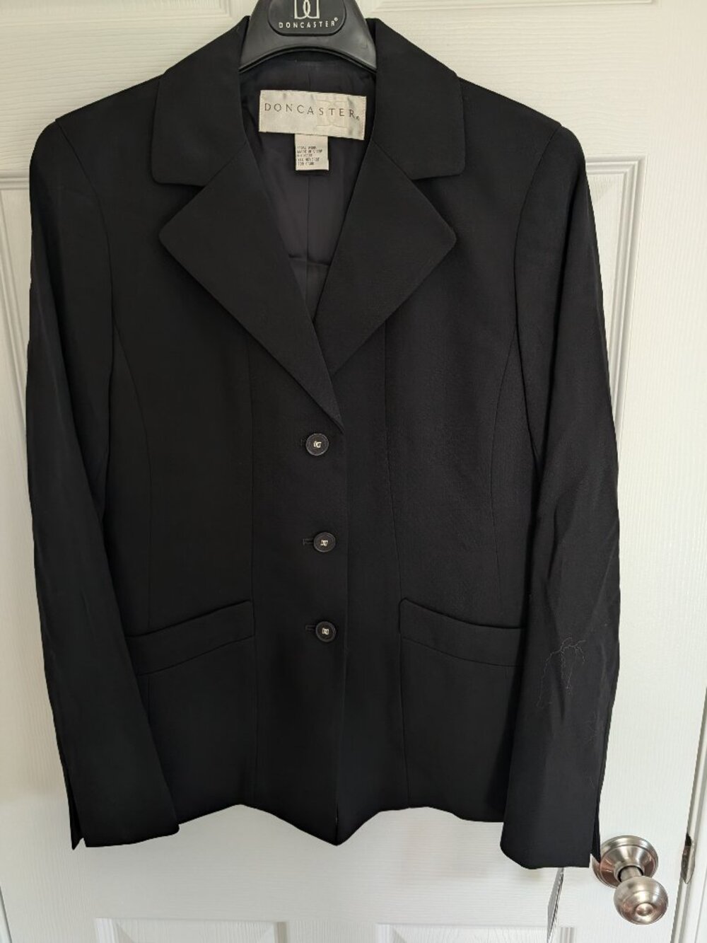 NWT black suit